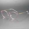 Titanium Round Glasses Frame 6541