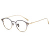 Titanium Vintage Oval Eyeglasses Frames respect-dome