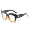 Optical Anti Blue Light Glasses New Women Computer Glasses Unique Fashion Big Square Eyewear Optical Spectacle Unisex Eyeglasses