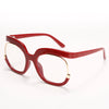 Retro Square Optical Glasses Frames Men Women Fashion Prescription Glasses Clear Lens Eyeglasses