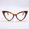 New Cat Eye Computer Glasses Women Anti Blue Light Triangle Optical Frames Fashion Eyewear Leopard Red Spectacle Eyeglasses