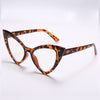 New Cat Eye Computer Glasses Women Anti Blue Light Triangle Optical Frames Fashion Eyewear Leopard Red Spectacle Eyeglasses