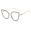 WOMEN'S FASHION BUTTERFLY FRAME ANTI-BLUE LIGHT FLAT MIRRORS