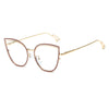 WOMEN'S FASHION BUTTERFLY FRAME ANTI-BLUE LIGHT FLAT MIRRORS