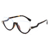 Transparent Cat Eye Prescription Glasses Frame Eyewear Glasses Optical Spectacle Diamond Clear Lens Eyeglasses