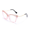 Trends Cat Eye Optical Anti-blue Glasses New Women Men Clear Computer Eyewear Spectacles Female Luxury Eyeglasses Frame UV400