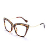 Trends Cat Eye Optical Anti-blue Glasses New Women Men Clear Computer Eyewear Spectacles Female Luxury Eyeglasses Frame UV400