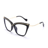 Trends Cat Eye Optical Anti-blue Glasses New Women Men Clear Computer Eyewear Spectacles Female Luxury Eyeglasses Frame UV400