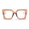 Vintage Glasses Women Men Square Clear Glasses Optical Anti Blue Light