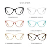 Women's EyeglassesTransparent Square Computer Glasses Frame Anti Blue Light Female Eyeglass Sexy Leopard