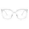 Oversized Square Eyeglasses Frames for Women Men Anti Blue Light Glasses Frame Optical Computer Eyewear