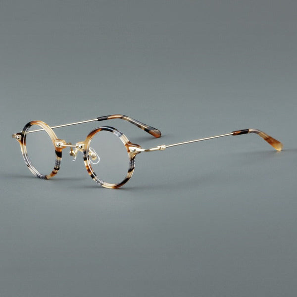 Botolf Vintage Round Acetate Glasses Frame