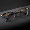 Mott Retro Square Titanium Glasses Frame