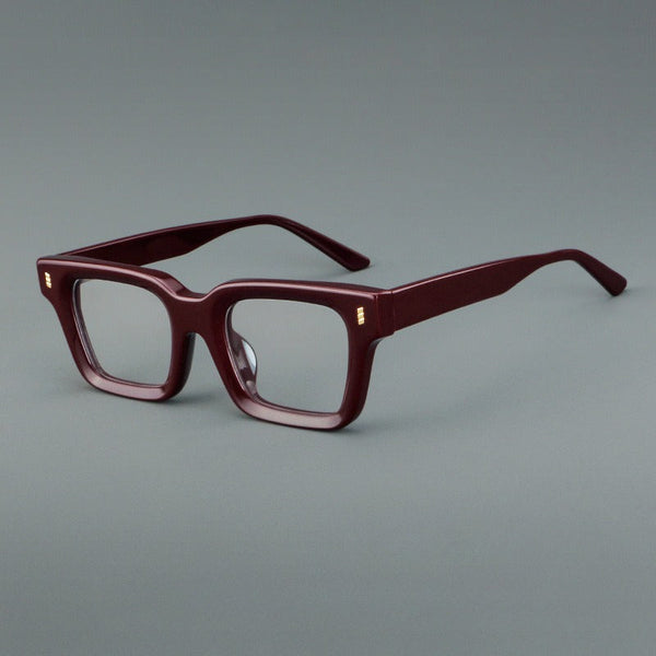 Harry Retro Rectangle Acetate Glasses Frame