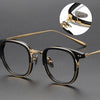 Titanium Vintage Square Eyeglasses Frames GD001