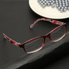 WOMEN'S FASHION PRINTED RESIN ANTI-BLUE LIGHT READING GLASSES