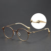 Titanium Vintage Round Eyeglasses Frames 202315