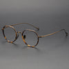 Titanium Geometric Glasses FrameKMN7310