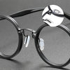 Titanium Vintage Round Eyeglasses Frames RLT5862