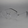 Titanium Vintage Geometric Eyeglasses FramesRICHELLE