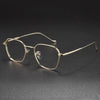 Retro Titanium Square Glasses Frame 316