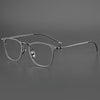 Retro Titanium Square Glasses Frame ST88009