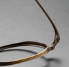 Titanium Vintage Oval Eyeglasses Frames ST8016