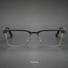 Browline Retro Titanium Ultra-Light Glasses Frame DTX137