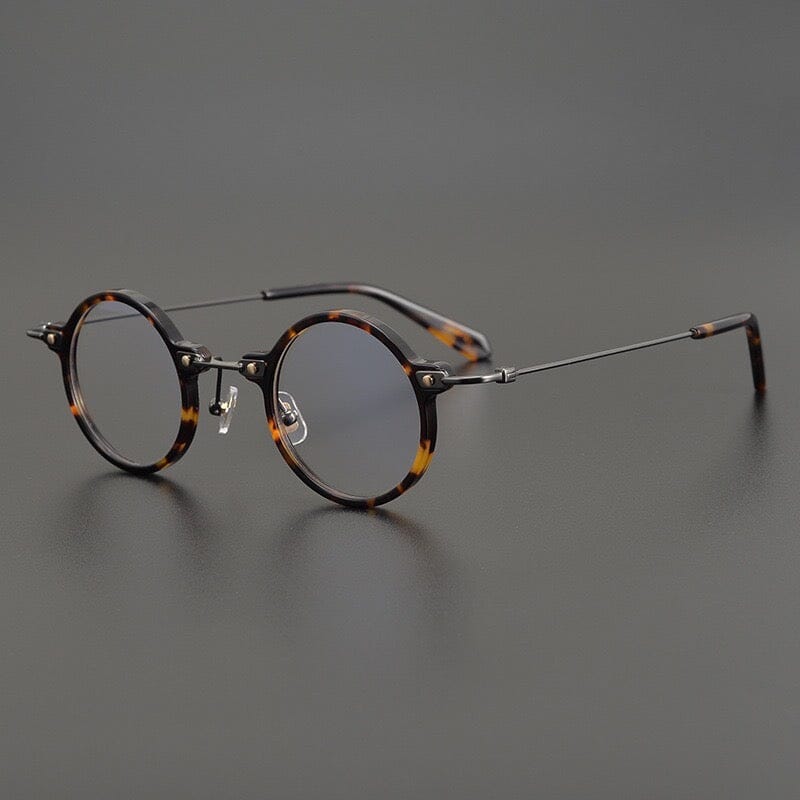 Ben Retro Round Acetate Optical Glasses Frame – Charmoo