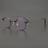 Ben Retro Round Acetate Optical Glasses Frame