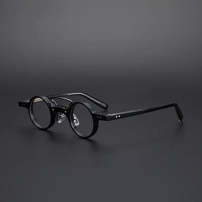 Bert Punk Retro Round Acetate Frame – Charmoo