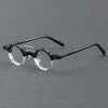 Bert Punk Retro Round Acetate Frame