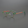 Bevin Round Titanium Glasses Frame