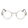 Buck Vintage Steampunk Round Glasses Frame