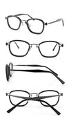 Retro Titanium Square Glasses Frame5861