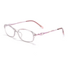 WOMEN'S COMFORTABLE DIAMOND-ENCRUSTED ROUND FRAME ANTI-BLUE LIGHT READING GLASSES