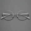 Titanium Vintage Round Eyeglasses Frames ST GWS-835