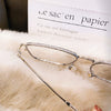 Computer Glasses Frame Women Men Anti Blue Light Alloy Eyewear Blocking Square Spectacle Transparent Glasses Optical