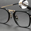 Titanium Vintage Square Glasses Frame DTX413