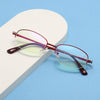 WOMEN'S FASHION HALF FRAME ANTI-BLUE LIGHT READING GLASSES