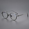 Titanium Geometric Glasses Frame KV-61