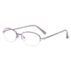 WOMEN'S FASHION HALF FRAME ANTI-BLUE LIGHT READING GLASSES