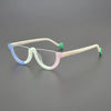 Cyd Retro Semi Circle Acetate Glasses Frame