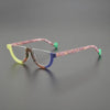 Cyd Retro Semi Circle Acetate Glasses Frame