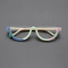 Cyd Retro Semi Circle Acetate Glasses Frame