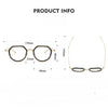 Titanium Geometric Glasses Frame U136