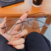 ULTRA-LIGHT ANTI-BLUE LIGHT READING GLASSES WITH LARGE METAL FRAME