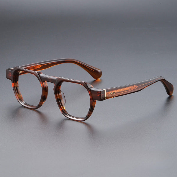 Shawn Vintage Geometric Acetate Eyeglasses Frame