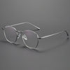 Titanium Vintage Round Eyeglasses Frames ST1052