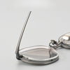 Burwell Titanium Vintage Eyeglasses Frame With Sunglasses Clips